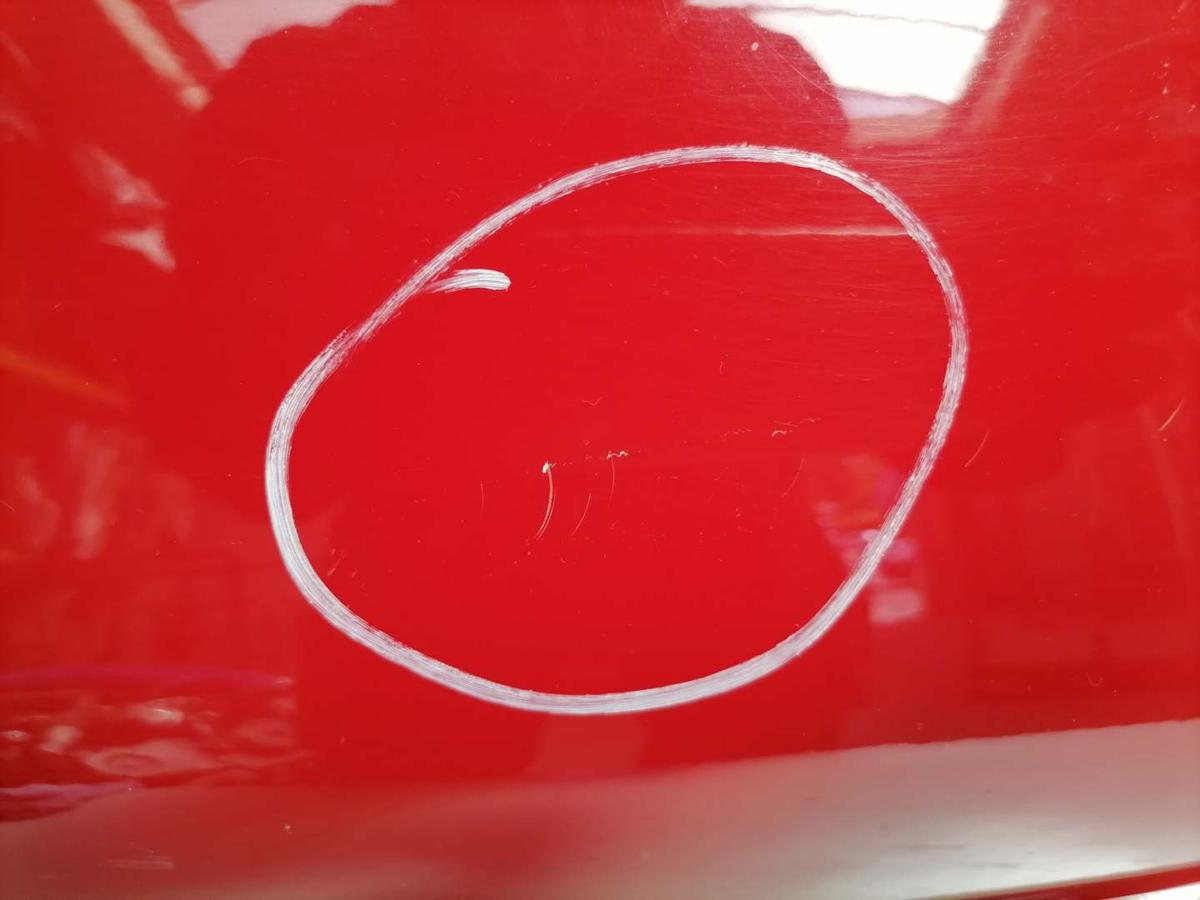 Peugeot 2006+ original Heckklappe mit Heckscheibe Rot KKN Bj.2010